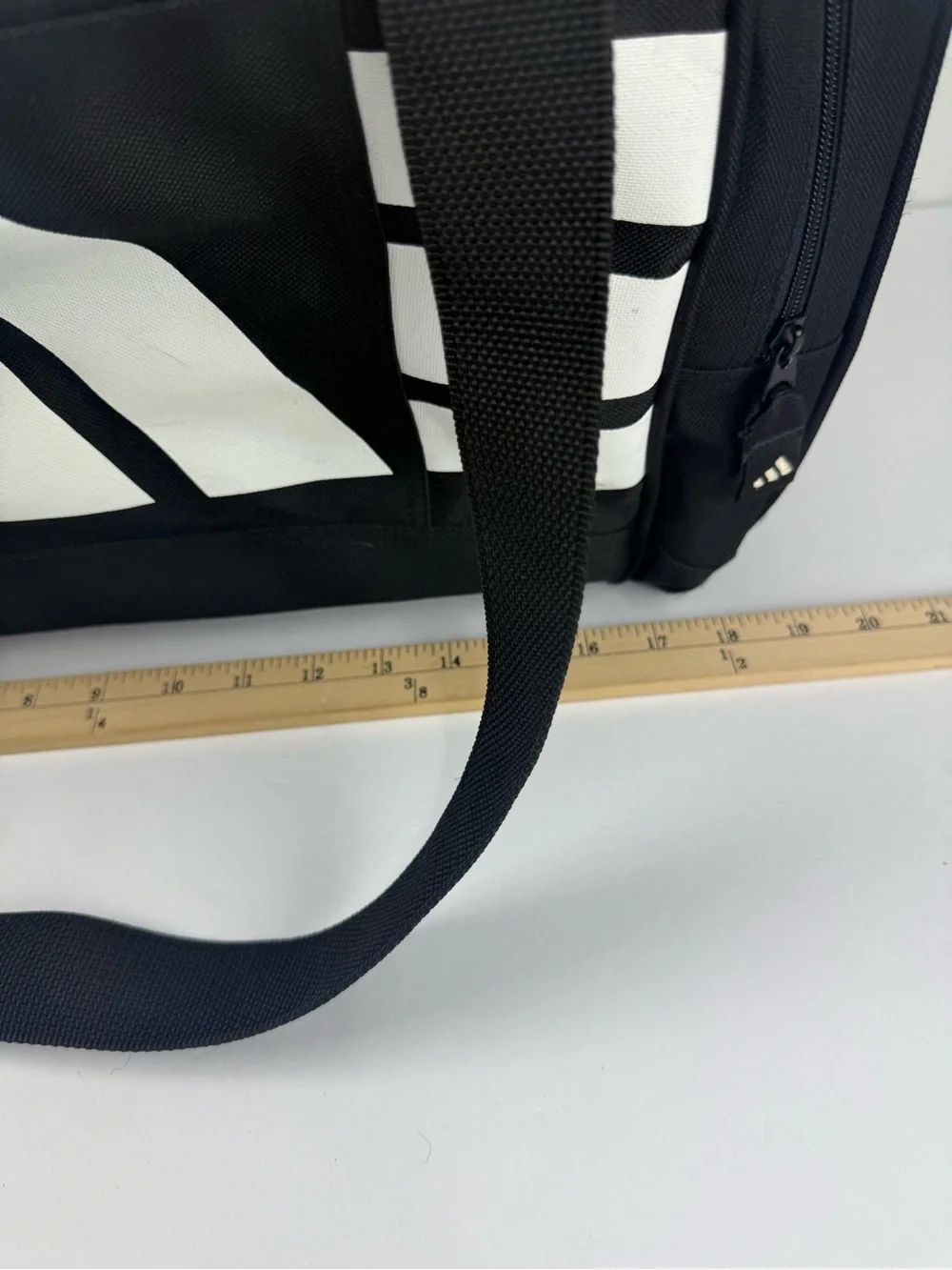 Adidas Black Duffel Bag Travel Sporting Unisex SEE ALL. Small scuffing as shown